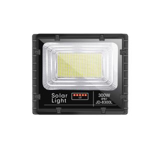 Waterproof Ip67 Remote Control ABS 300W LED Solar Flood Light Power Station