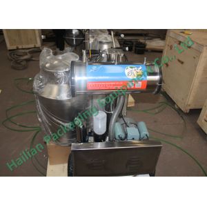 Single Cow Mobile Milking Machine , Electric Bucket Milking Machine