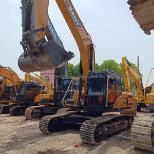 Used Sany SY155U Excavator with Original Hydraulic Valve and Excellent Condition
