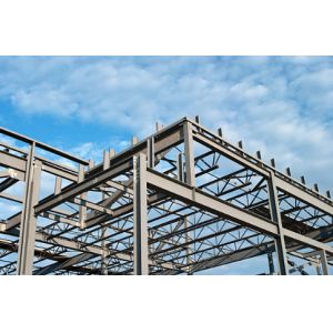 Aluminum Alloy Window Prefab Steel Structure Warehouse Workshop For Fast And