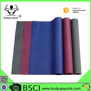 Eco-friendly PVC Exercise Fitness Yoga Mat with Custom Logo