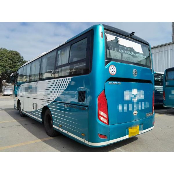 Used Shuttle Vans Golden Dragon Used Commercial Bus XML6857 Yuchai YC6J 34seats 2017