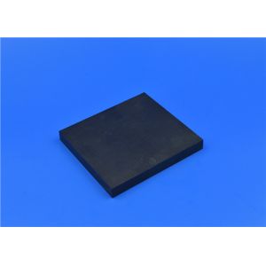 Custom Advanced Technical Ceramics Black Zirconia Alumina Ceramic Sheets / Substrates