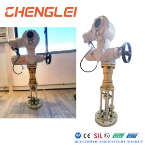 24V DC IP65 Rated Max Thrust 10000N Electric Linear Actuator for Diaphragm Valve