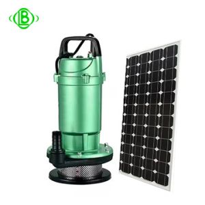 Cheap Portable 26 Meter Solar Powered Submersible Pump High Flow with Remote Monitoring for sale
