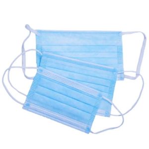 High Filtration Disposable Mouth Cover , 3 Ply Earloop Mask Anti Bacteria