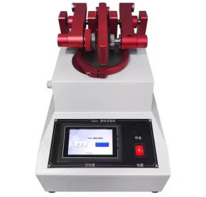 Cheap 70rpm Rotation Leather Rubber Testing Taber Abrasion Tester With Touch Screen Controller for sale