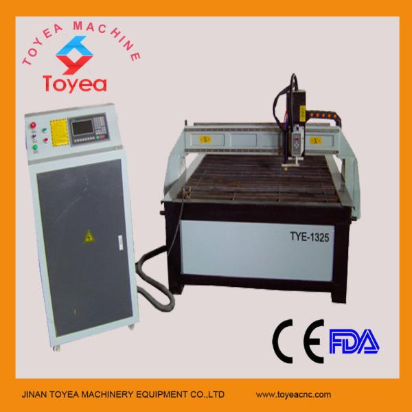 Quality 4' x 8' SS plasma cutting machine with Fastcam drawing software Servo motor HIWIN square rail TYE-1325 wholesale