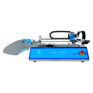 Cheap Desktop SMT Pick and Place Machine with 29 Tape Feeders and Built in Vacuum for sale