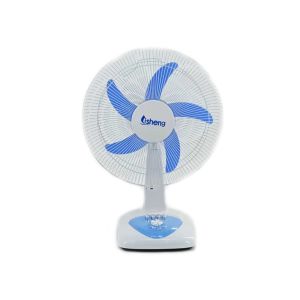 12V AC DC table fan 16 inch brush less motor portable table fan with adapter