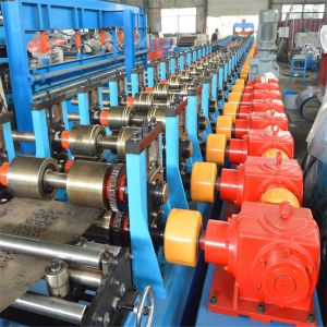 12 Tons Scaffold Plank Roll Forming Machine With Shaft Material 45 Steel Cr12