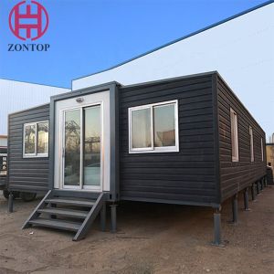 Zontop Modern Design 3 Bedroom Light Steel Structure Modular Home Prefabricated