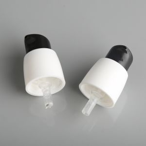 20mm Lotion Dispenser Bottle with White Cream Pump and Over Cap