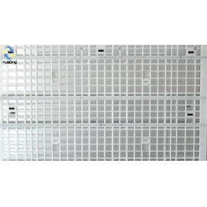 Euro customize heavy duty large double face grid plastic pallet with sides