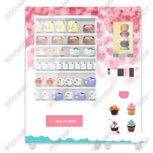 Touch Screen Credit Card Salad Jar Vending Machine