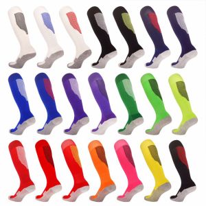 Quick Dry Long Soccer Socks Customized Team Soccer Knee Socks