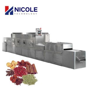 Continuous Tunnel Commercial Sterilization Equipment Microwave For Condiments