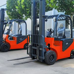 CE ISO 2 Ton 3 Ton 5 Ton Lithium Battery Fully Hydraulic Electric Forklift