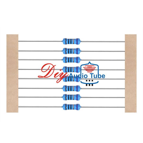 0.25W 1% Rated Power Metal Film Resistor , High End Audio Resistors Automatic