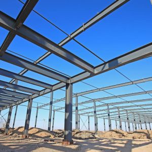 Galvanized Steel Prefabricated Structures for Greenhouse Building Grade Q235