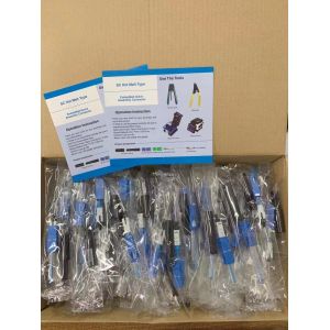 Fiber Optic Fast Connector for Hot Melt Type Singlemode/multimode FTTH Laser