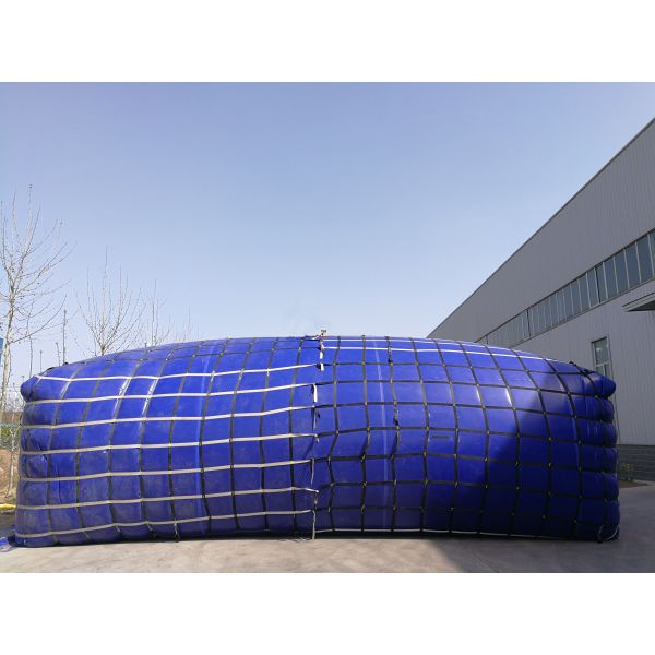 Bridge Prepressure Water Storage Bladder Tank PVC Subgrade Bridge Pressure Measurement Soft Large Capacity Water Tank