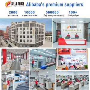 Custom Cosmetic Packaging Box with 4-color Printing and 4c Offset Printing for