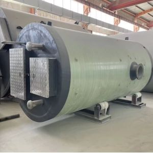 Reliable Customized FRP Prefabricated Submersible Pumping Station For Water