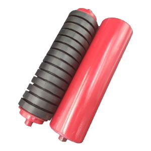 China Cleaning Mining Steel Conveyor Belt Rollers with Aging Resistance on sale