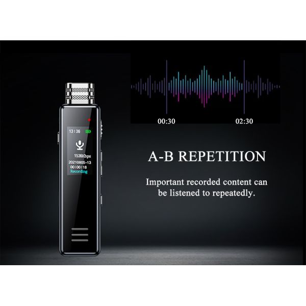 Pocket Body Worn Recorder Lcd Screen Body Camera Mini Portable Recorder