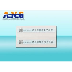 Programmable Tamper Proof HF Rfid Tags With 860~960 Mhz Frequency,Alien H3 Chip