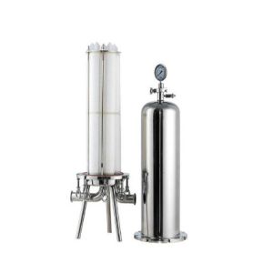 Water Clarification Process cooling water Mirror Polish 304 Multi Cartridge