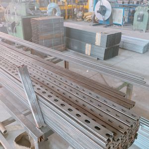 HDG Formed Metal Strut Channel Unistrut Slotted Channel Standard Size Solar