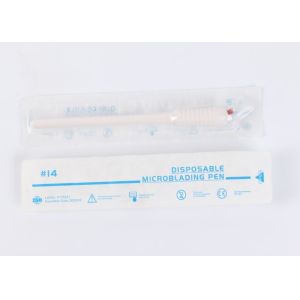 Durable Permanent Tattoo Pen / Microblading Eyebrows Tool With Flexible Curved