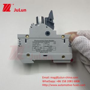 China Solar Photovoltaic Inverter Solar Panel Thermal Fuse AC RT18-125 Fusible 10x38 6A Italweber Isolator on sale