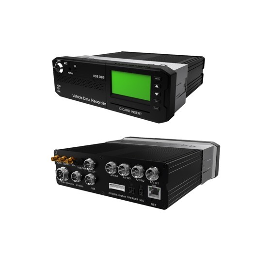 8-36V Voltages 8 Channel HDD Mobile DVR with ADAS DSM BSD and Driver Fatigue