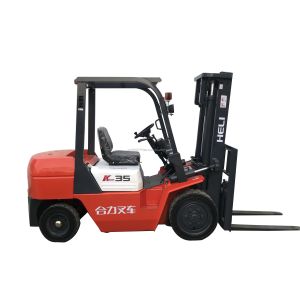Cheap 4.5m Overall Dimensions 4.5m Fork Width Used HeLI Forklift Electric/Propane for Needs for sale
