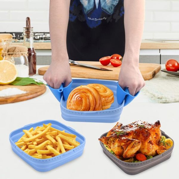 Quality Microwaveable Silicone Baking Tray Cake Mold Odorless Practical wholesale