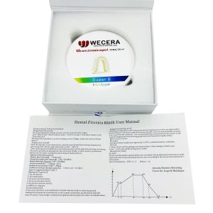 Cheap 98mm Or 95mm Diameter Pre-Colored Zirconia Disks for Dental Applications Transluency 43-57% for sale