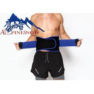 Neoprene Waist Pain Relief Belt , Elastic Running Waist Belt For Sports