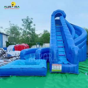 Cheap Outdoors 50ft Kids Jumping Jungle Pvc Inflatable Water Slides for sale