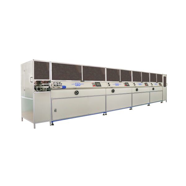 Quality 360 Degree Servo Driven Bottle Screen Printing Machine For Various Shapes Containers wholesale