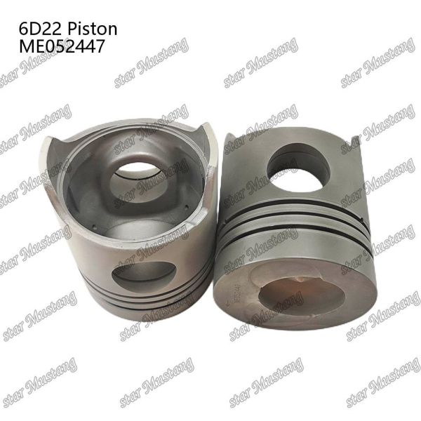 Quality 6D22 Engine Piston Chamber Size 68mm Oil ring 4mm ME052447 For Mitsubishi Engine Spare Parts wholesale
