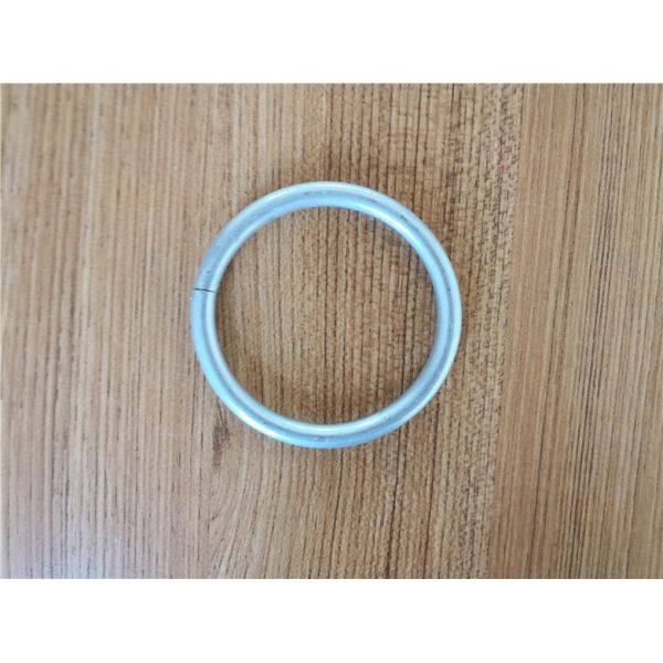 Black O Ring High Strength Welding Steel Material With 250 Mm Diameter