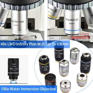 Opto-Edu A12.1062 Binocular Lcd Laboratory Biological Microscope