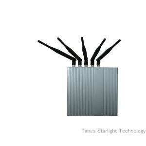 Wireless WiFi Short Range Cell Phone Jammer With 5 Band Omni Directional Antenna