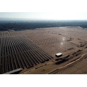 Custom Single Axis Solar Tracker Ground Solar Panel Mounting Tracker System