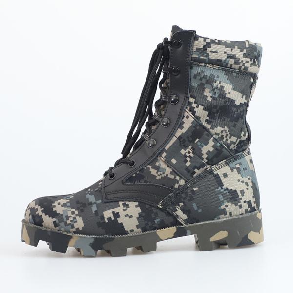 Quality Support Customization Anti Drone Defense System Combat Tactical Boots with Camouflage Design wholesale