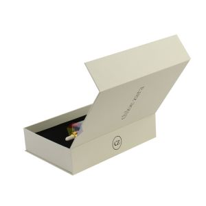 Cylinder Glass Dropper Bottle Packaging Box 30ml Handmade Recycled Material