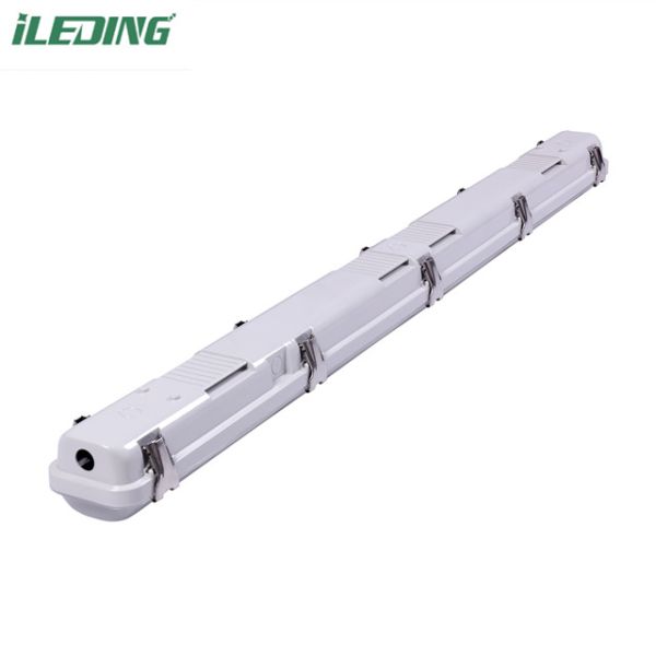 120-277V/120-347V 60W 4FT Led Vapor Tight Tri Proof Light Fixture for Car Parking Lot